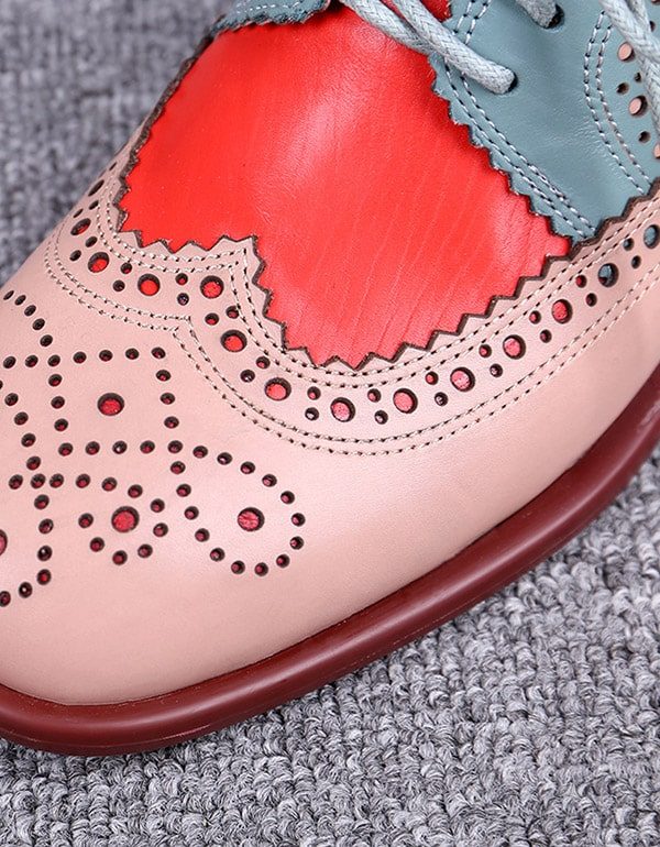 Nieuwe Vintage Oxfords-slippers Voor Dames